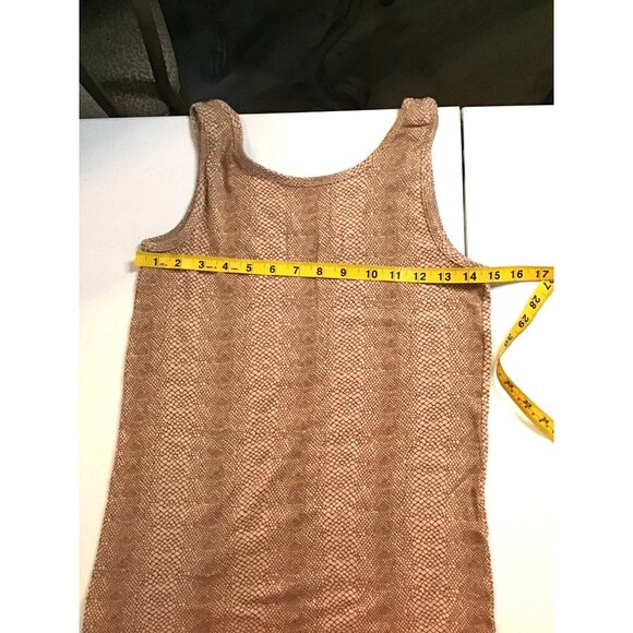 A NEW DAY- WOMENS BROWN ANIMAL PRINT TANK TOP SIZE X-LARGE - Picture 4 of 6